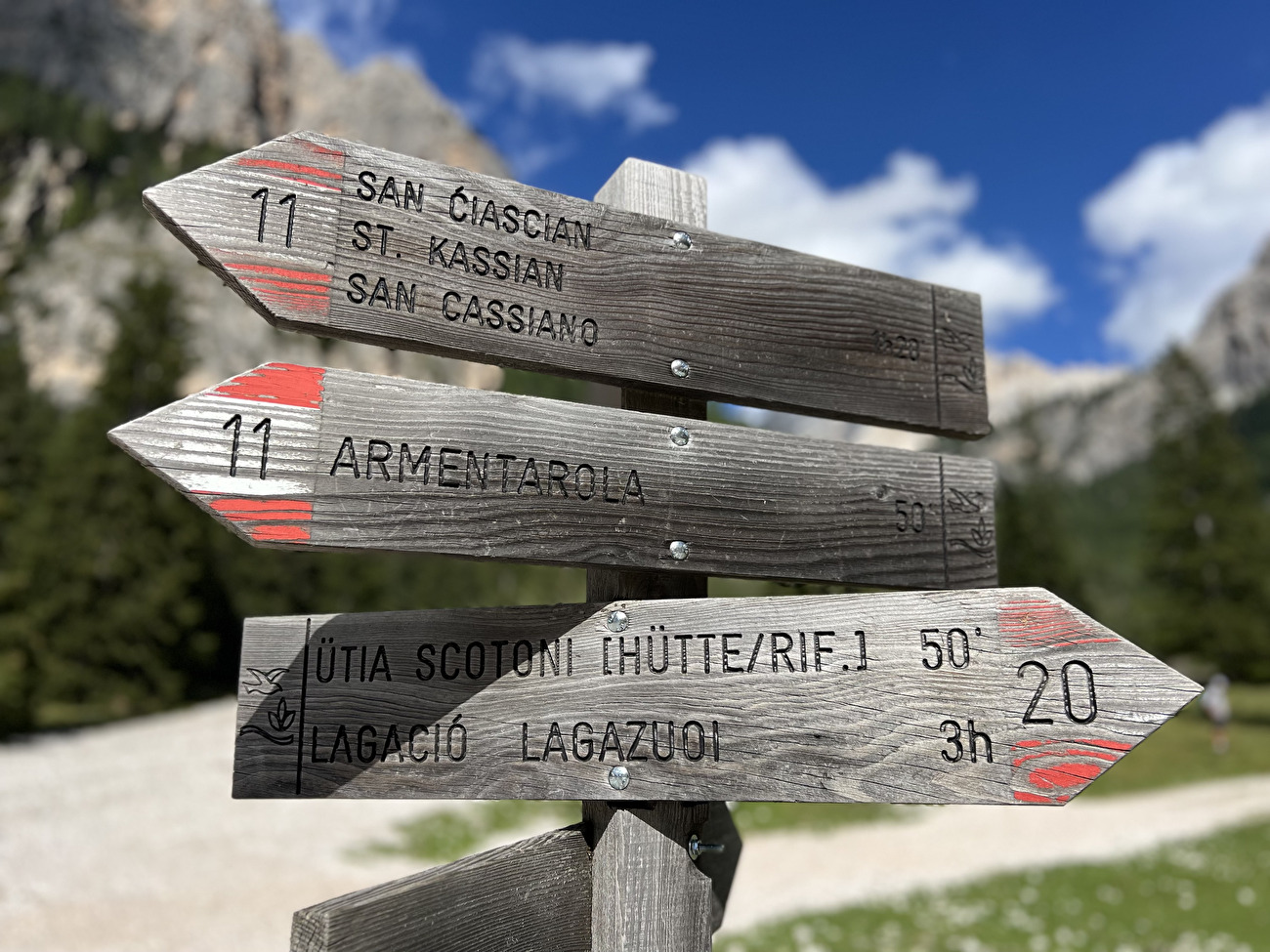 Capanna Alpina - Rifugio Scotoni, Dolomiti