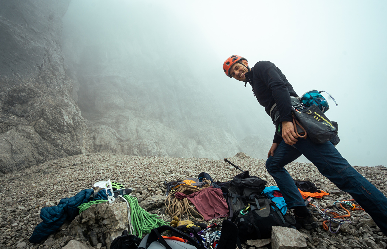 Floitenturm, Speckkarplatte, Karwendel, Austria, Raphael Jäger, Peter Manhartsberger, Michael Zellinger