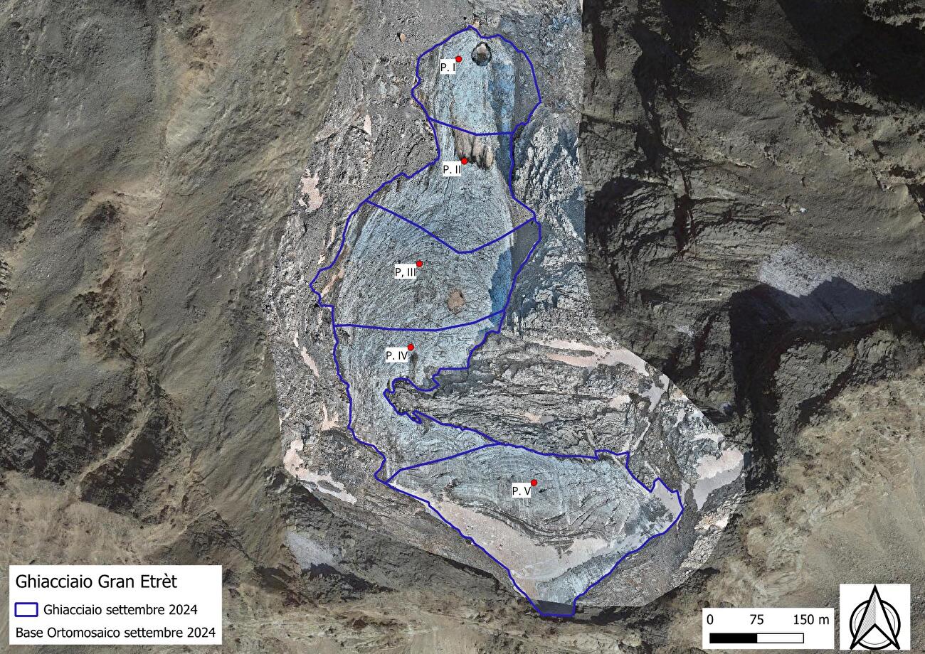 Grand Etret glacier, Valsavarenche