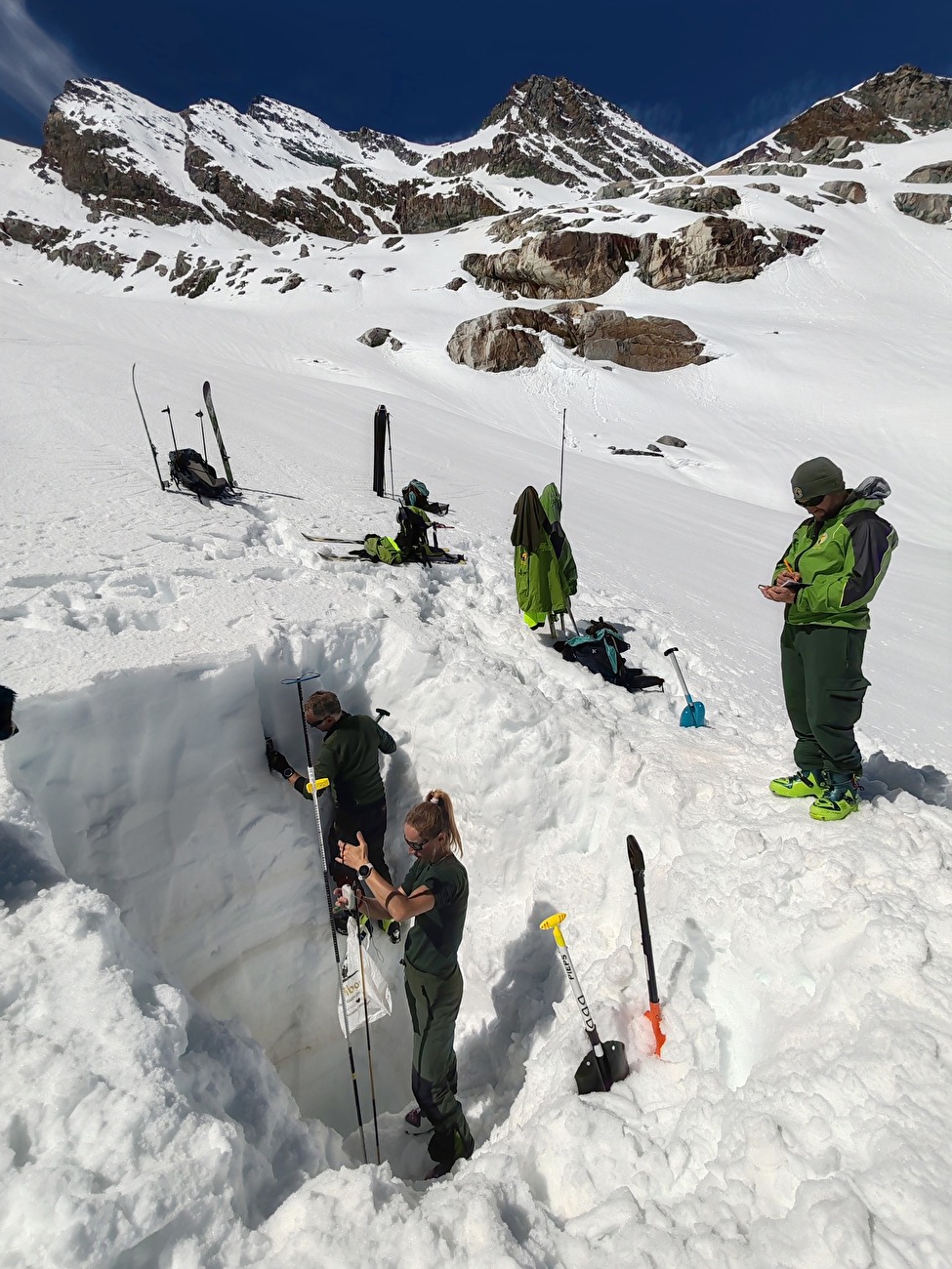 Grand Etret glacier, Valsavarenche
