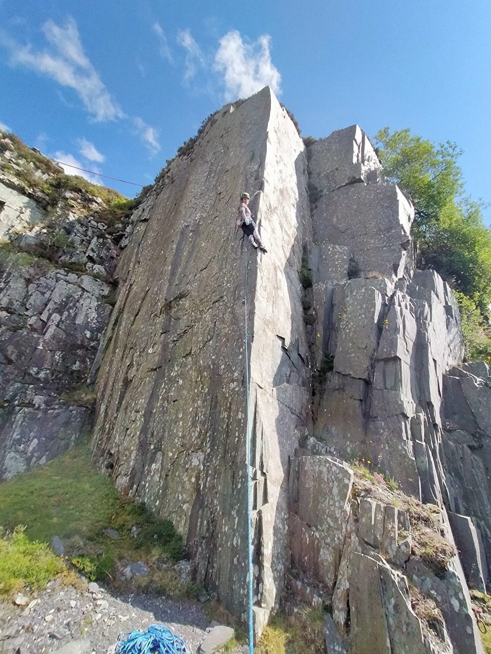 Climbing in North Wales, Caterina Bassi, Martino Quintavalla