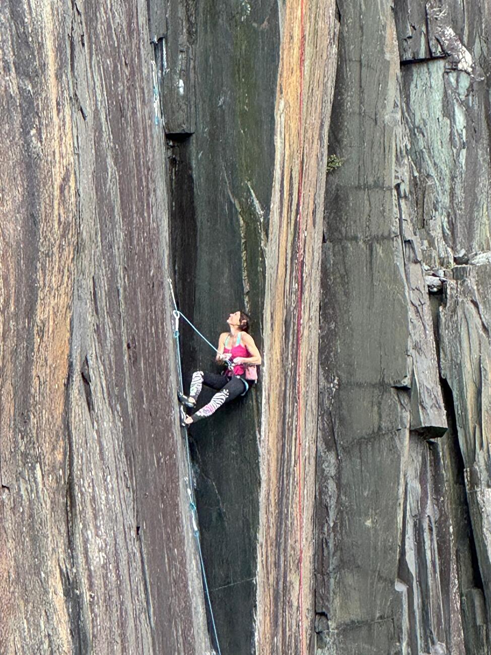 Climbing in North Wales, Caterina Bassi, Martino Quintavalla
