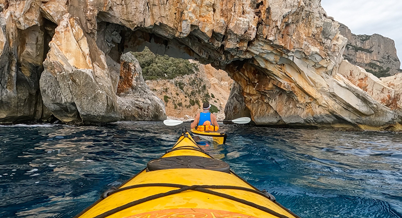 Selvaggio Blu Sardinia kayak & climb, Giulia Gabani, Francesco Sauro