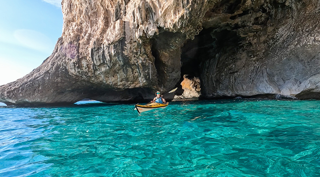 Selvaggio Blu Sardinia kayak & climb, Giulia Gabani, Francesco Sauro