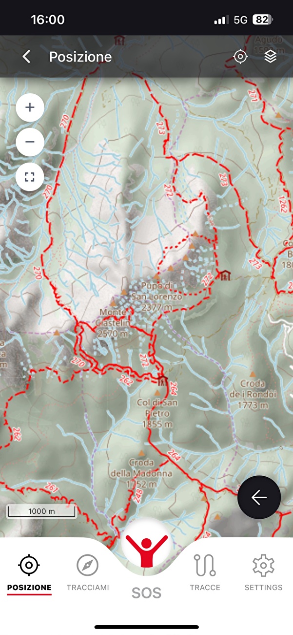 Orienteering in the mountains