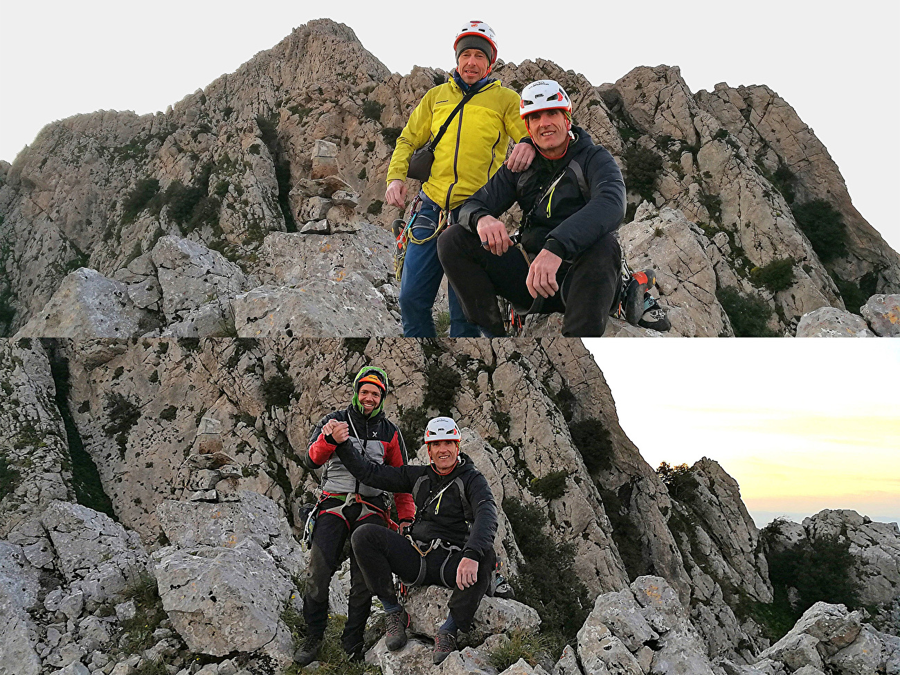 Tunisia, Halg Itwiln Djebel Zaghouan, Markus Aufderklam, Luca Giupponi, Rolando Larcher