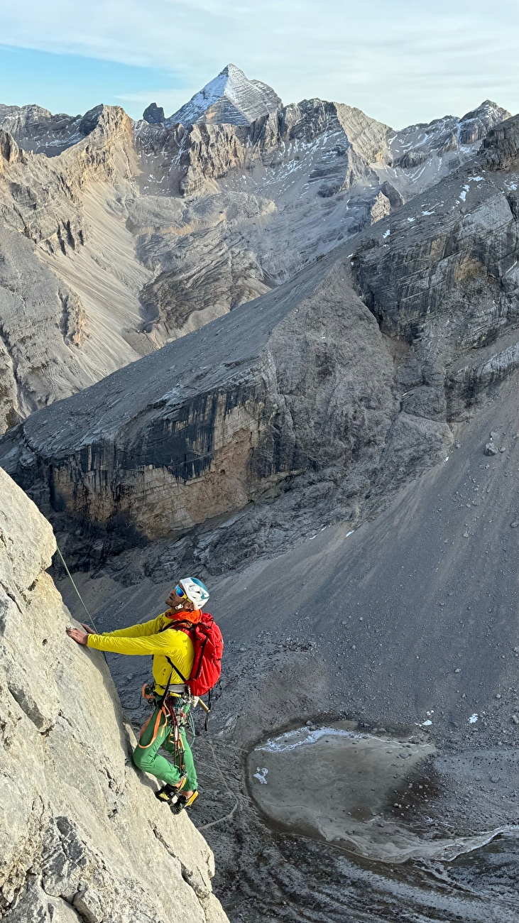 Piz Parom, Dolomites, Simon Kehrer, Hubert Eisendle