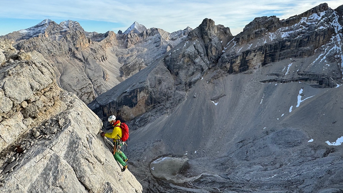Piz Parom, Dolomites, Simon Kehrer, Hubert Eisendle