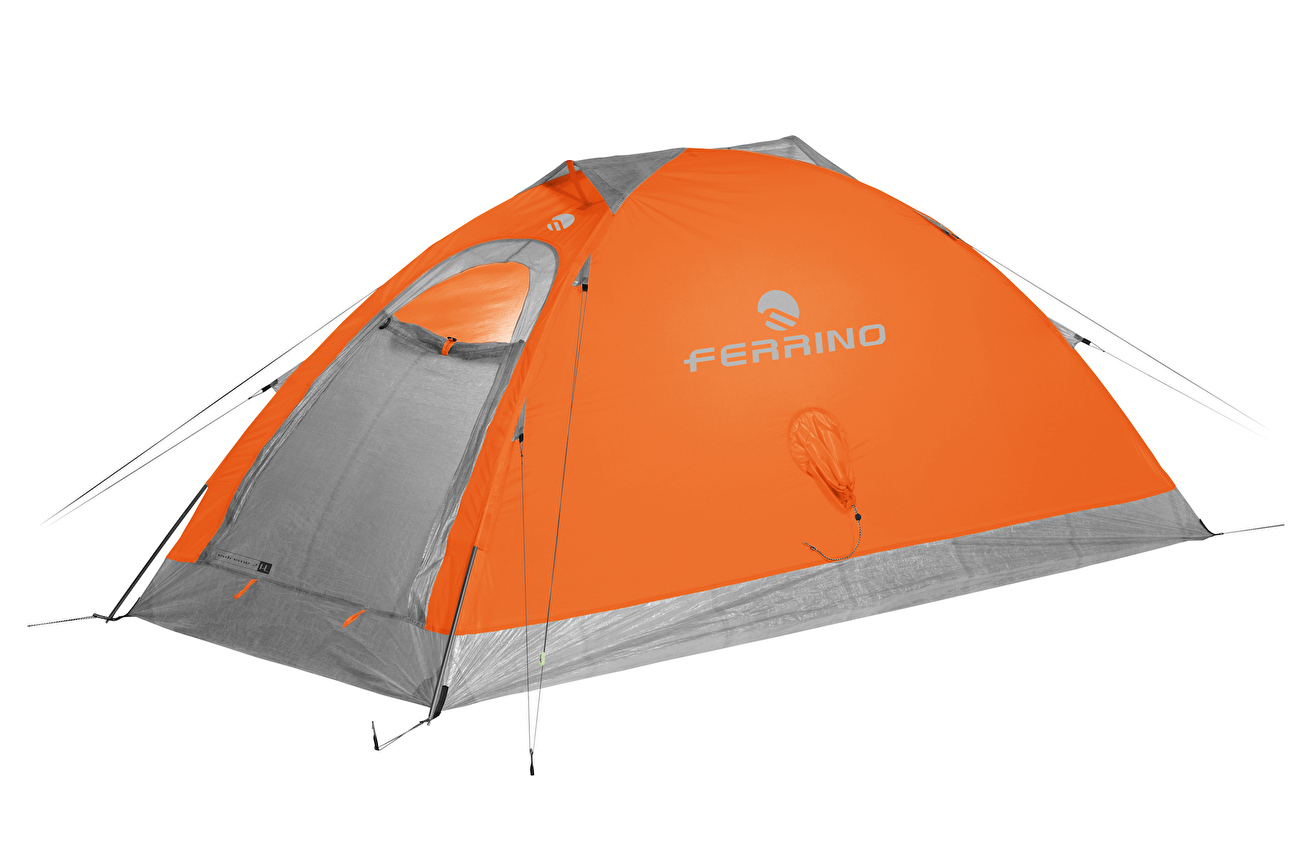 Tenda Ferrino Lightent 3 FR - Leggera 2,28 Kg, 3 Posti, A Tunnel, Ideale Per Trekking E Cicloturismo