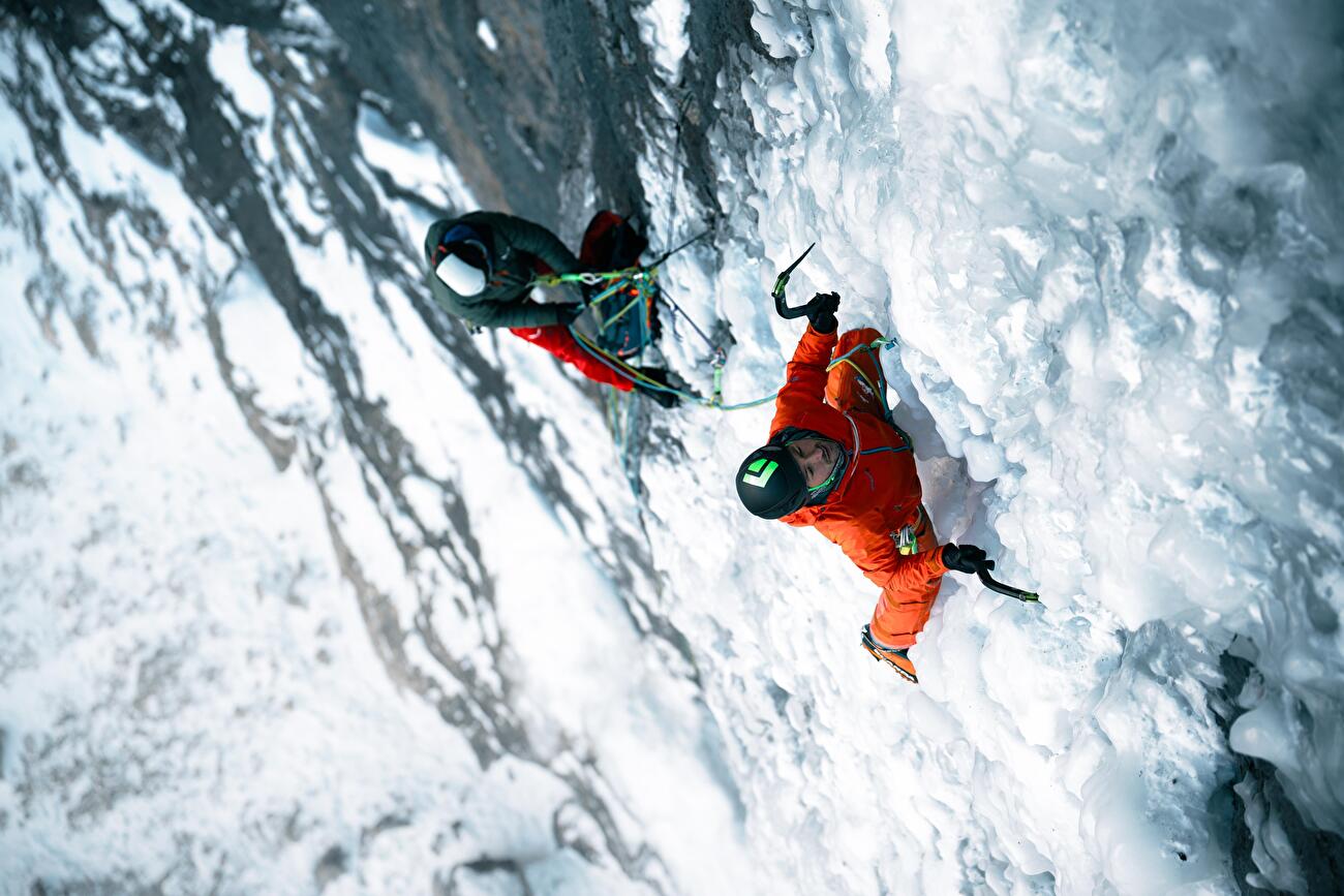 Mur de Pisciadù, Sella, Dolomiti, Simon Gietl, Manuel Oberarzbacher