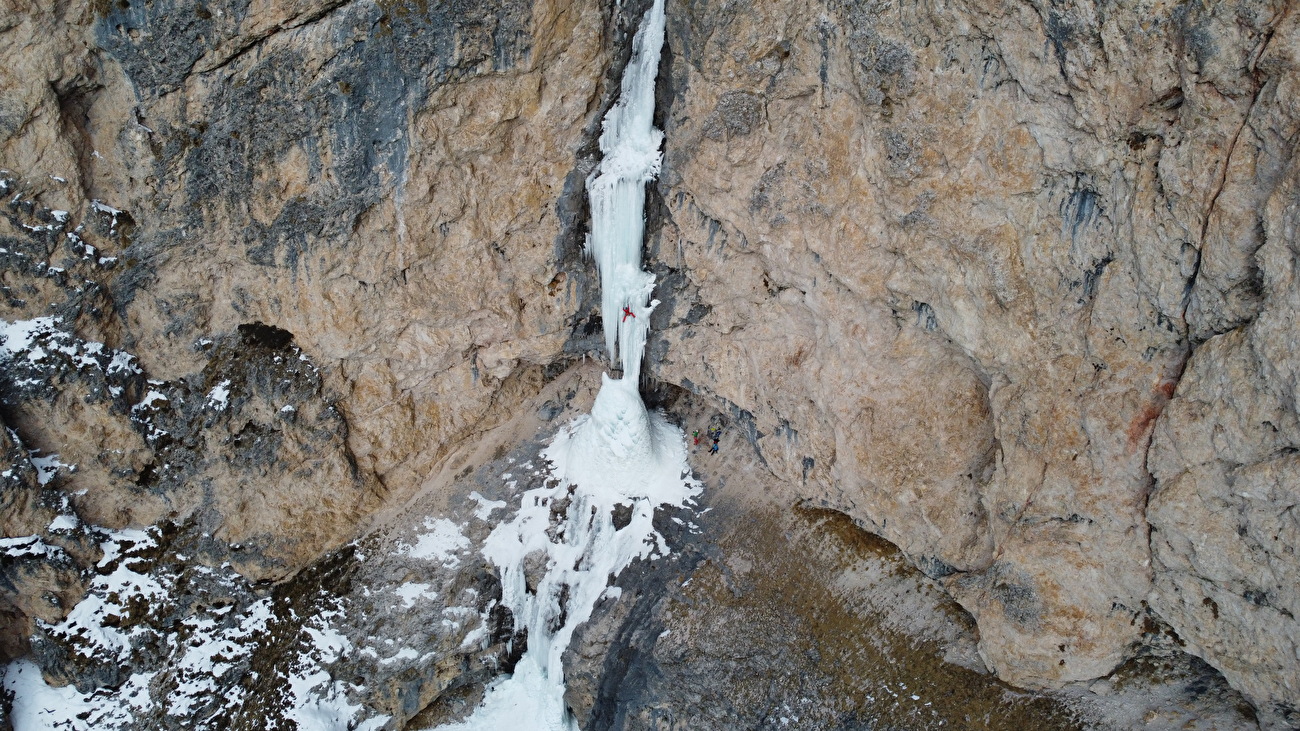 Yosemite Icefall, Langental / Vallunga, Dolomites