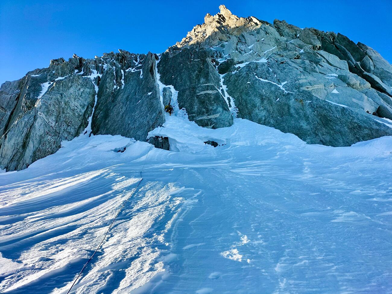 Aiguille de Toule, Monte Bianco, Niccolò Bruni, Federica Furia