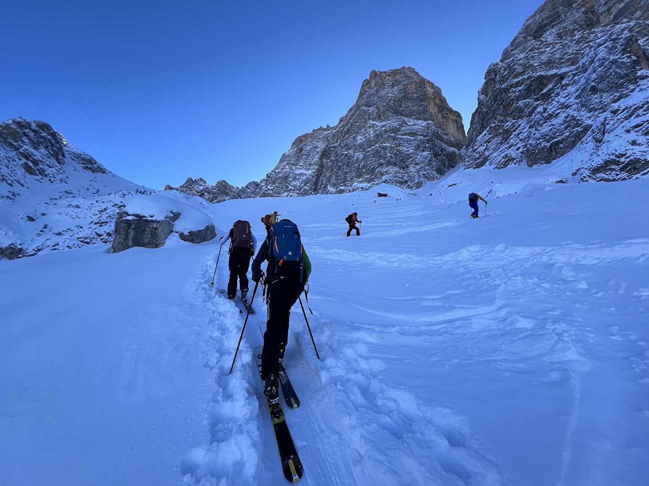 Pelmo, Dolomites, Forca Rossa