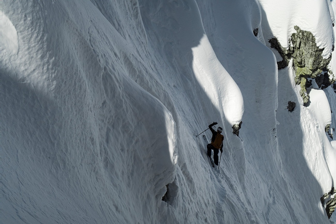 Dolomites steep skiing 2024