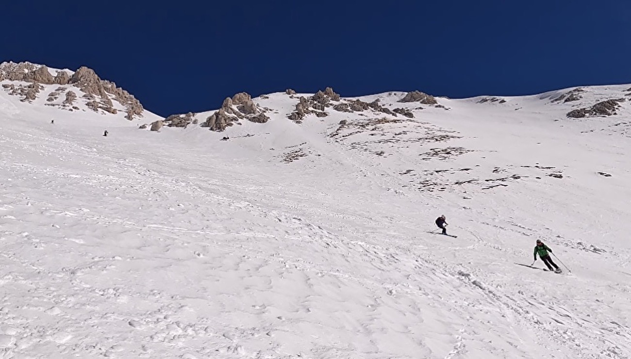 Monte Amaro Maiella ski mountaineering