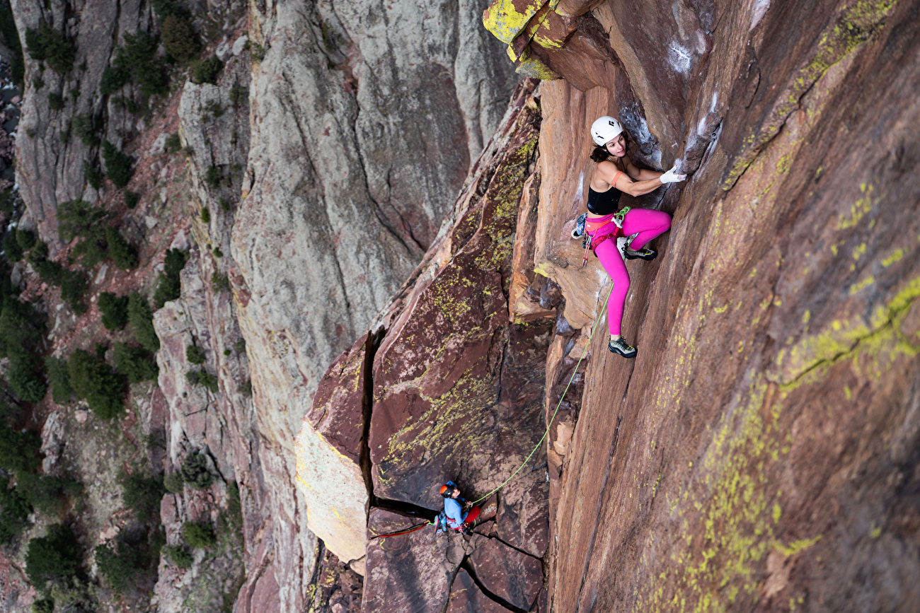 Naked Edge Eldorado Canyon, Kate Kelleghan, Laura Pineau