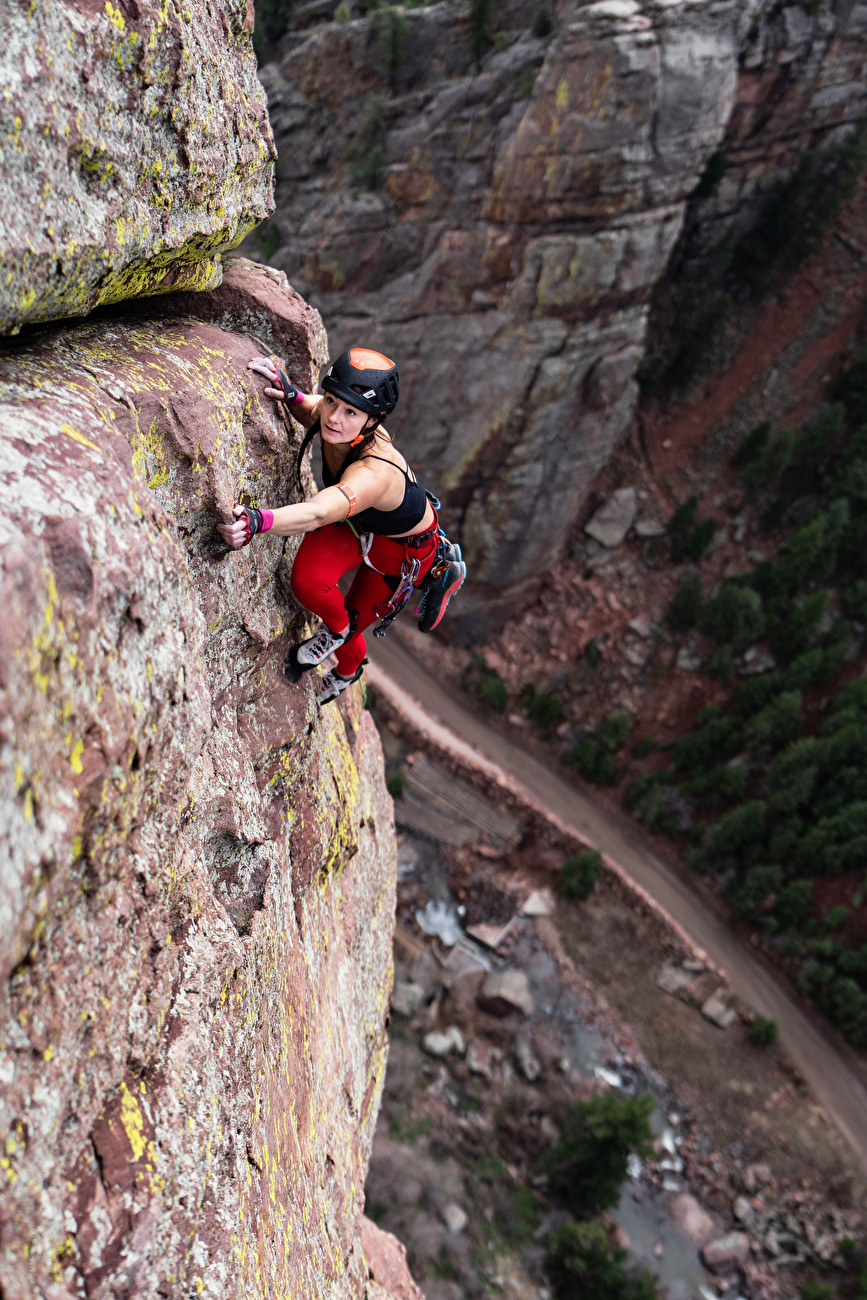 Naked Edge Eldorado Canyon, Kate Kelleghan, Laura Pineau
