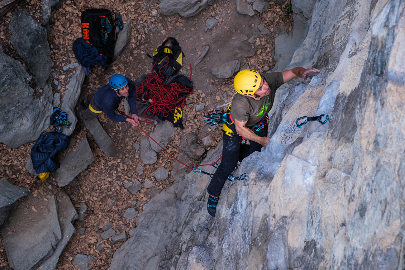 Climb & Clean 2025, Matteo Della Bordella, Massimo Faletti
