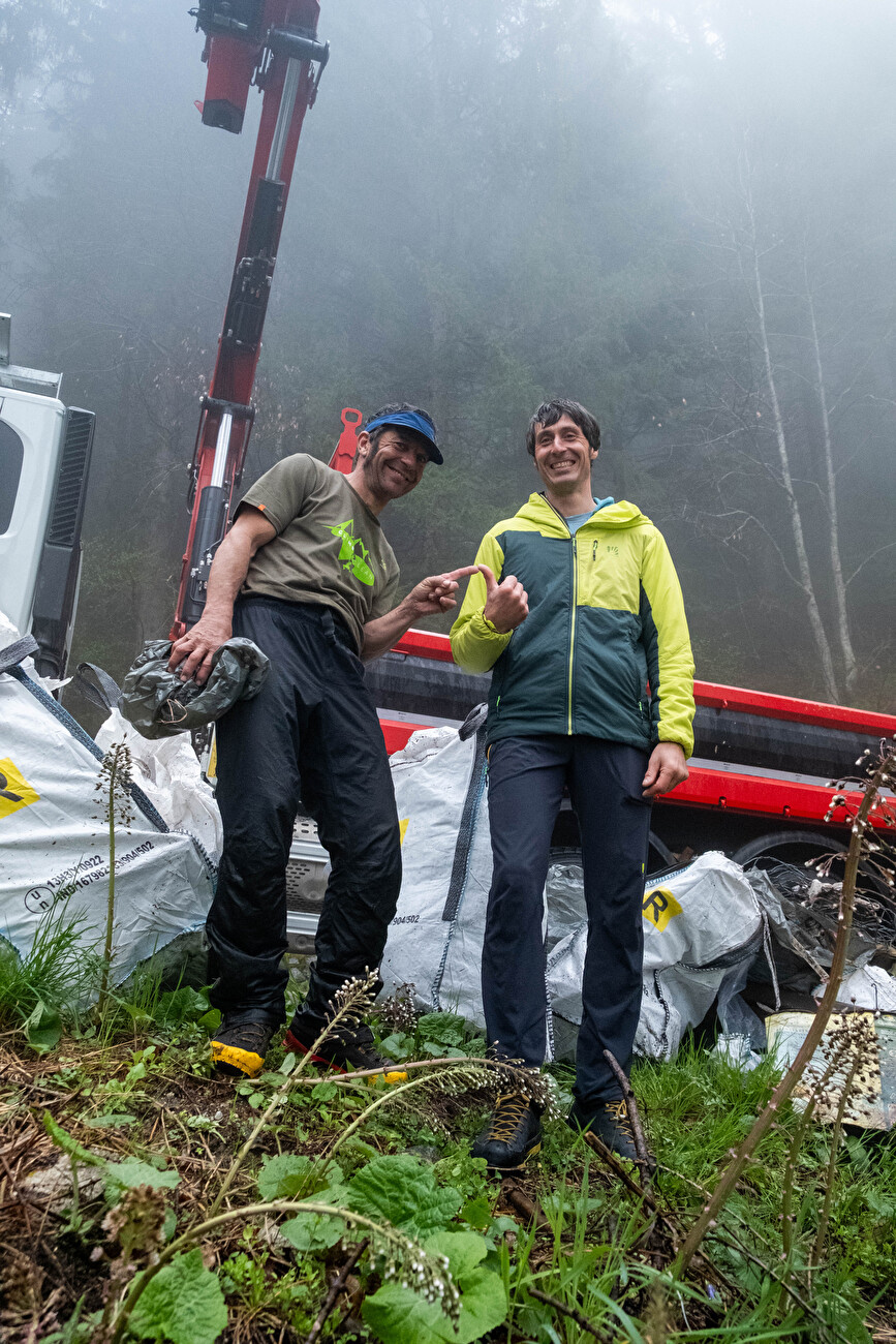 Climb & Clean 2025, Matteo Della Bordella, Massimo Faletti