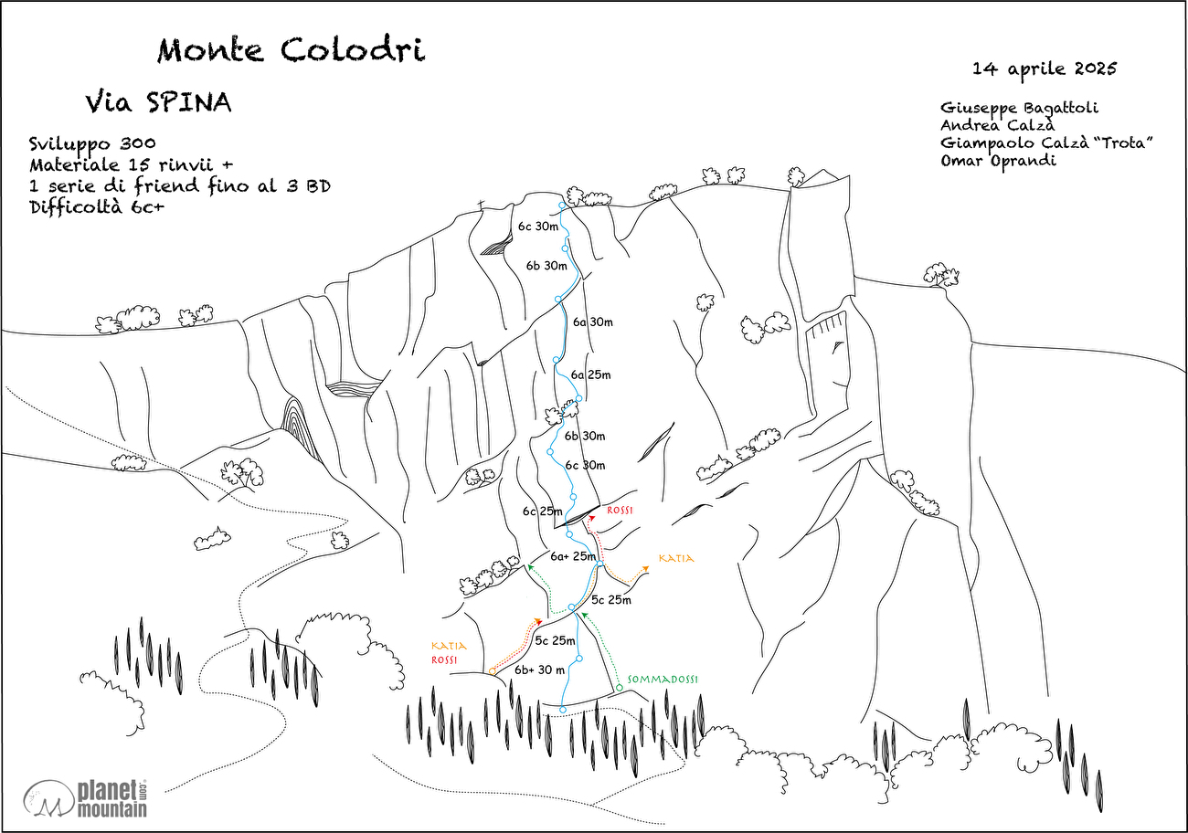 Monte Colodri, Arco, Valle del Sarca