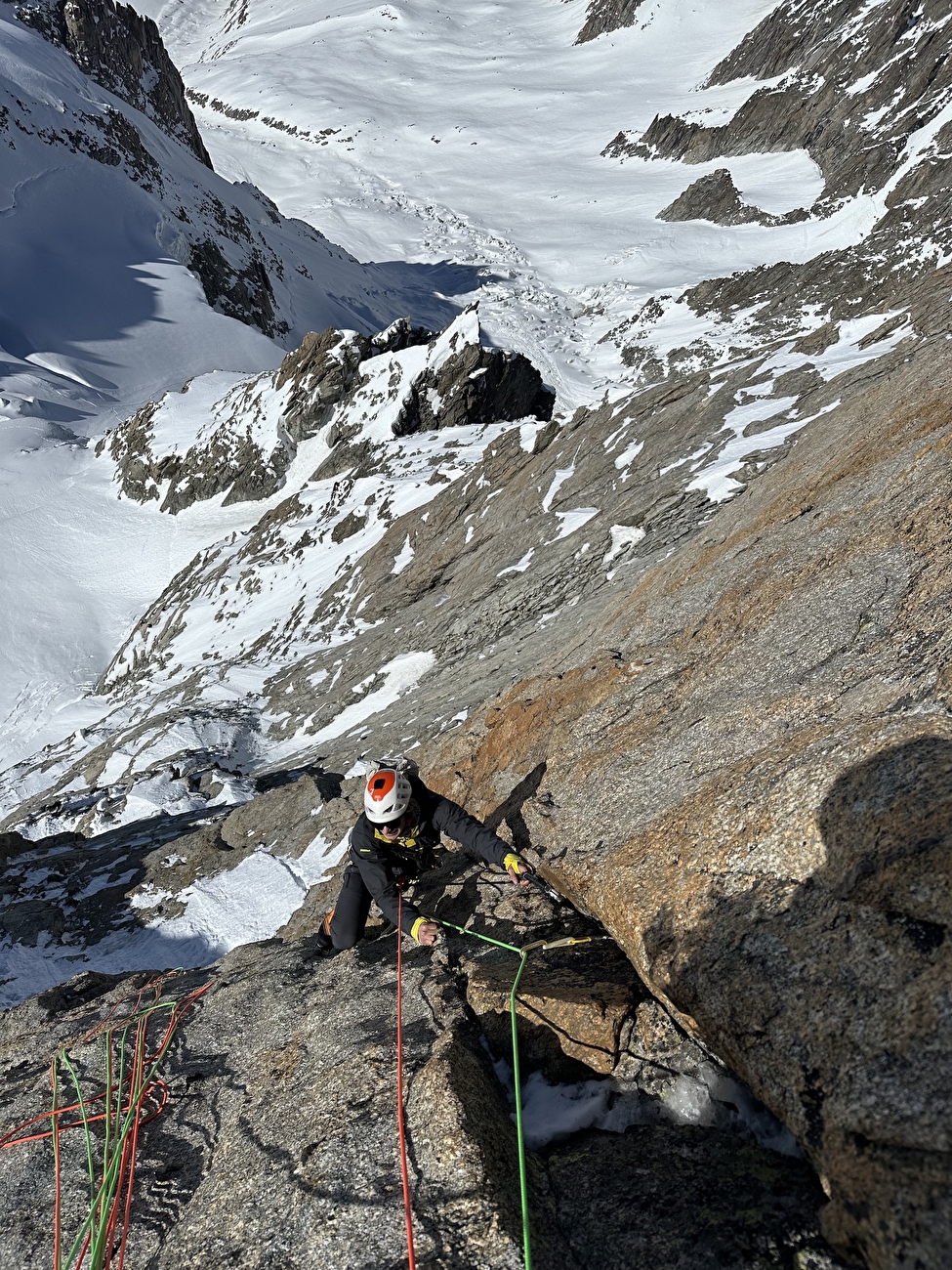 Dent du Géant, Mont Blanc, Mathis Garayt, Kilian Moni, Arthur Poindefert