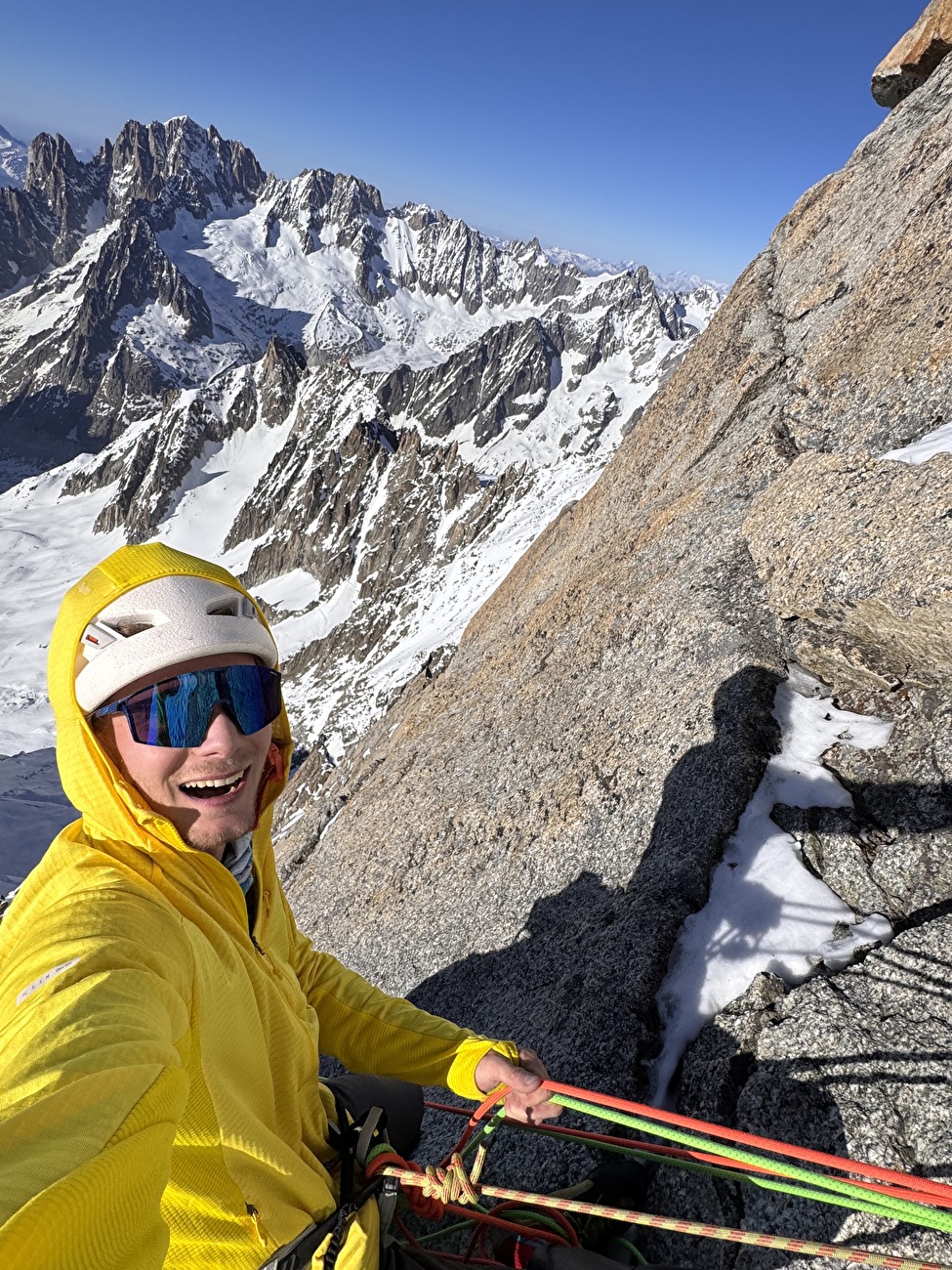 Dent du Géant, Mont Blanc, Mathis Garayt, Kilian Moni, Arthur Poindefert
