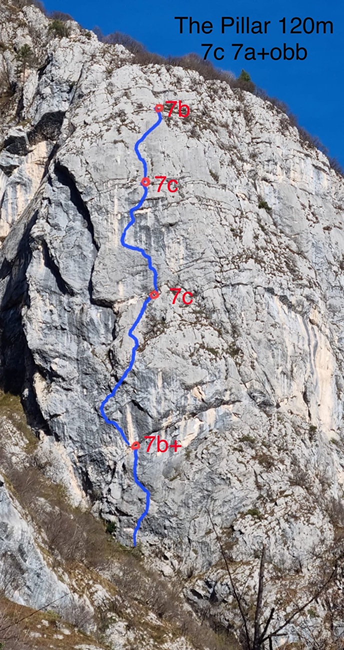 Pilastro Dlait, Monte Sorasass, Giordano Faletti, Martin Giovanazzi, Elio Mazzalai