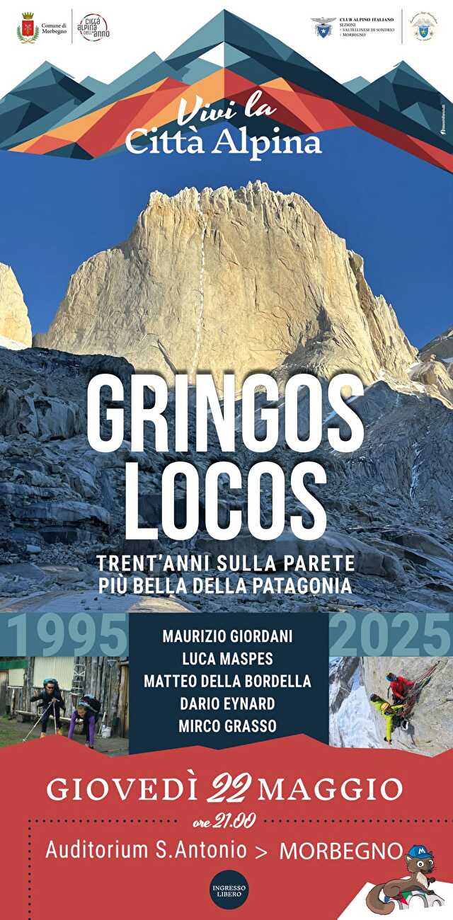 Cerro Piergiorgio, Patagonia, Gringos Locos