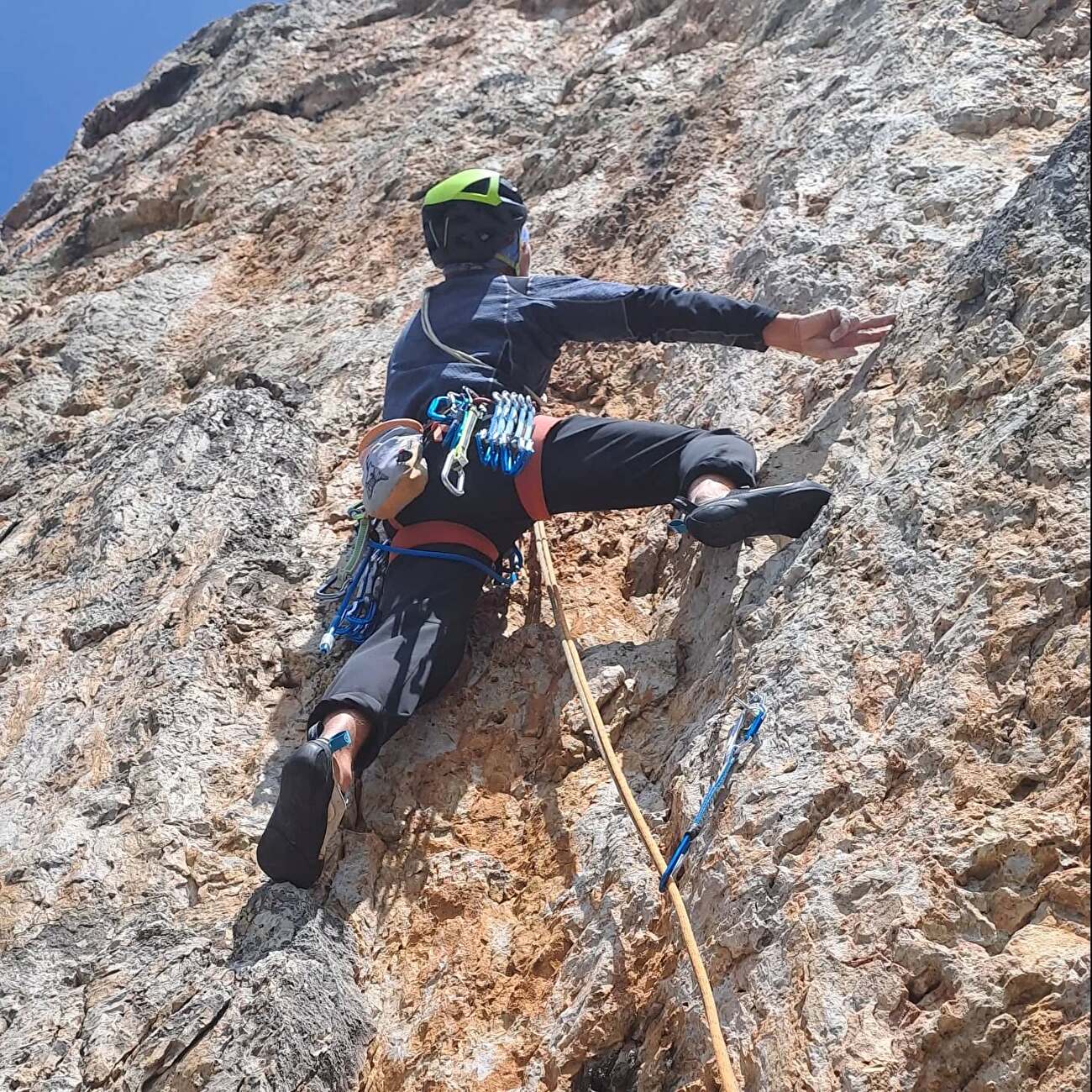 Prima Torre del Sella Dolomiti, Etienne Bernard, Renato Bernard, Petra Bernard