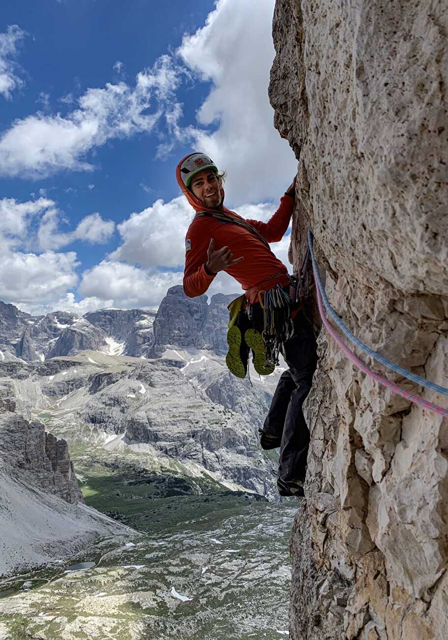 Prima Torre del Sella Dolomiti, Etienne Bernard, Renato Bernard, Petra Bernard