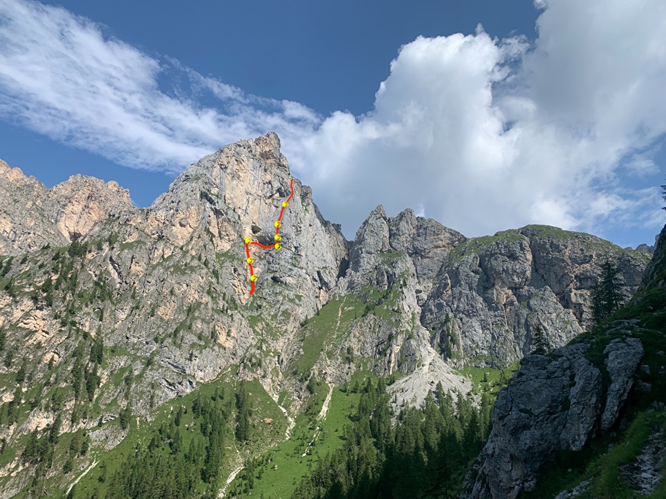 Sasso Bianco, Dolomites, Daniele Geremia, Nicolò Geremia