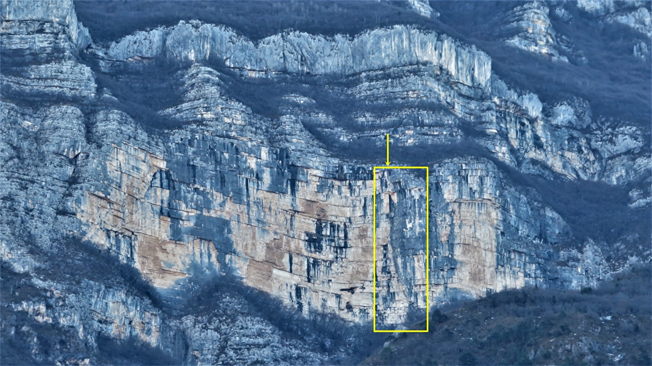 Parete Bahador, Val d’Adige, Walter Polidori