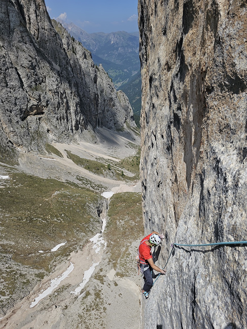 Giallo Dream, Torre di Mezzaluna, Vallaccia, Dolomites