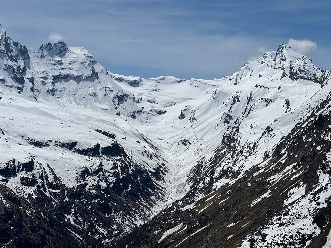 Ghiacciaio del Grand Etret, Valsavarenche, Parco Nazionale Gran Paradiso