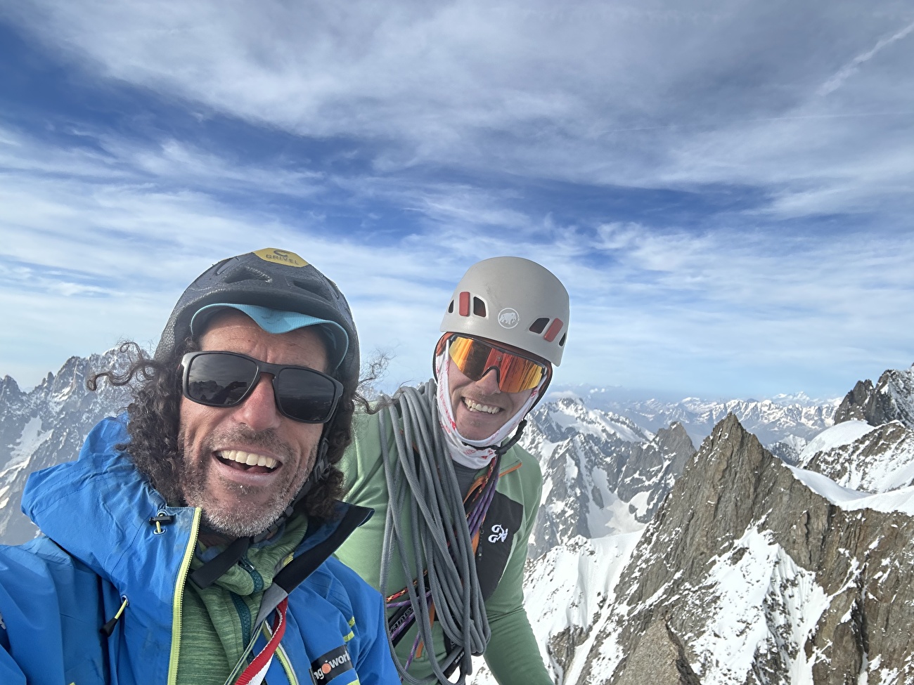 Dente del Gigante, Emanuele Andreozzi, Santiago Padros