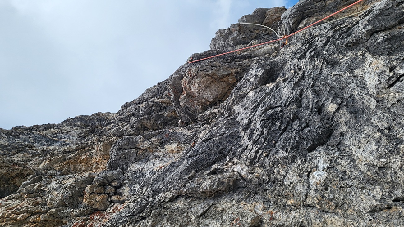 Cima Ceda Occidentale, Brenta Dolomites, Daniele Bolognani, Davide Dallago, Walter Endrizzi