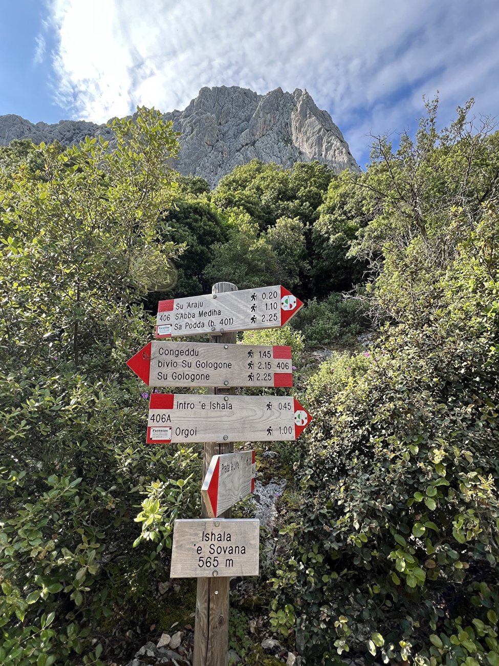 Punta Cusidore, Sardinia