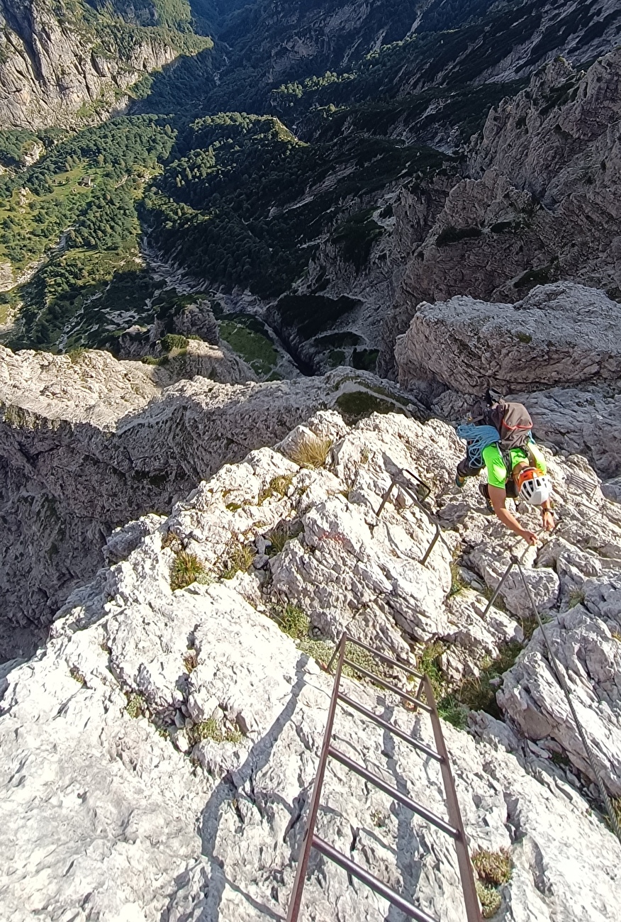 Schiara via ferrata Zacchi