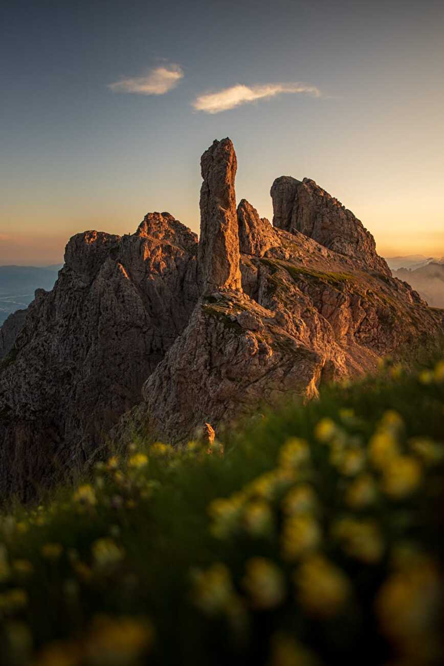 Gusela del Vescovà Schiara via ferrata Zacchi