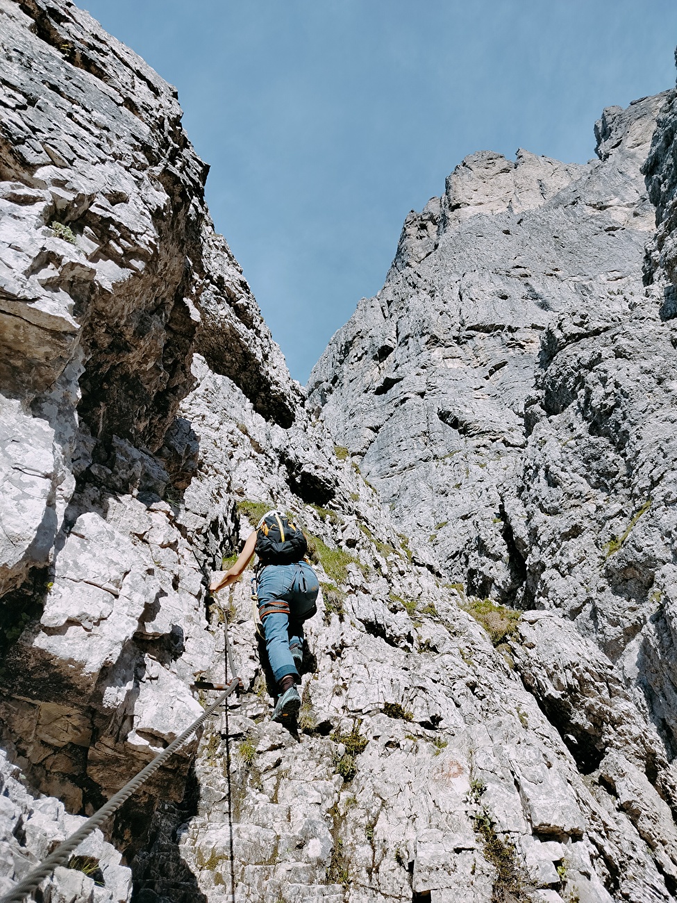 Schiara via ferrata Zacchi