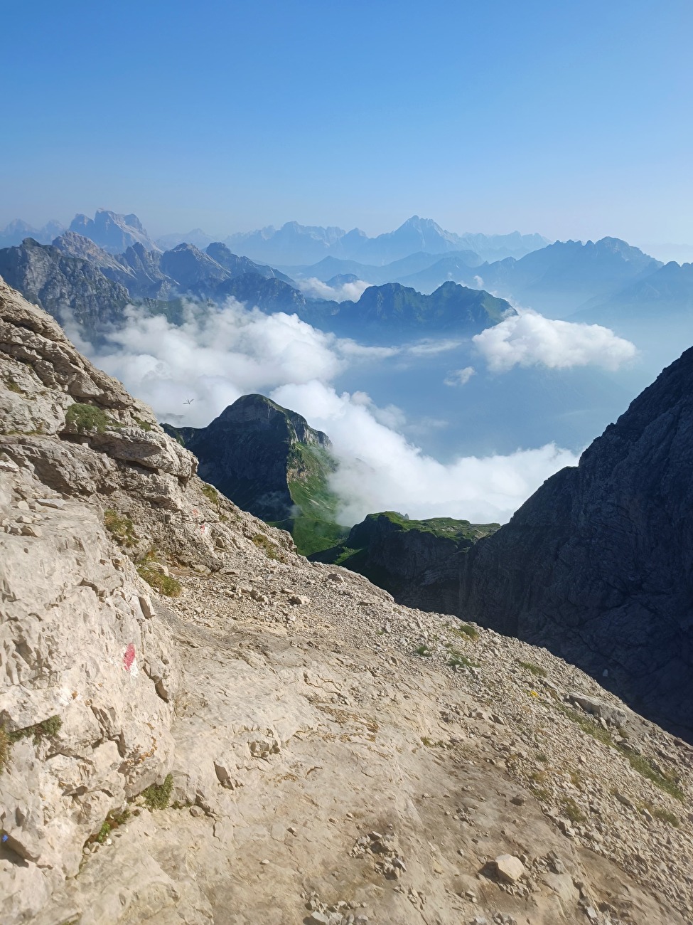 Schiara, Dolomiti Bellunesi, via ferrata Piero Rossi
