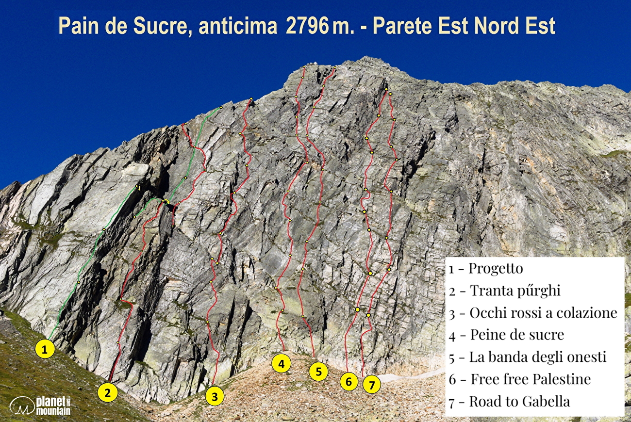 Pain de Sucre, Valle del Gran San Bernardo