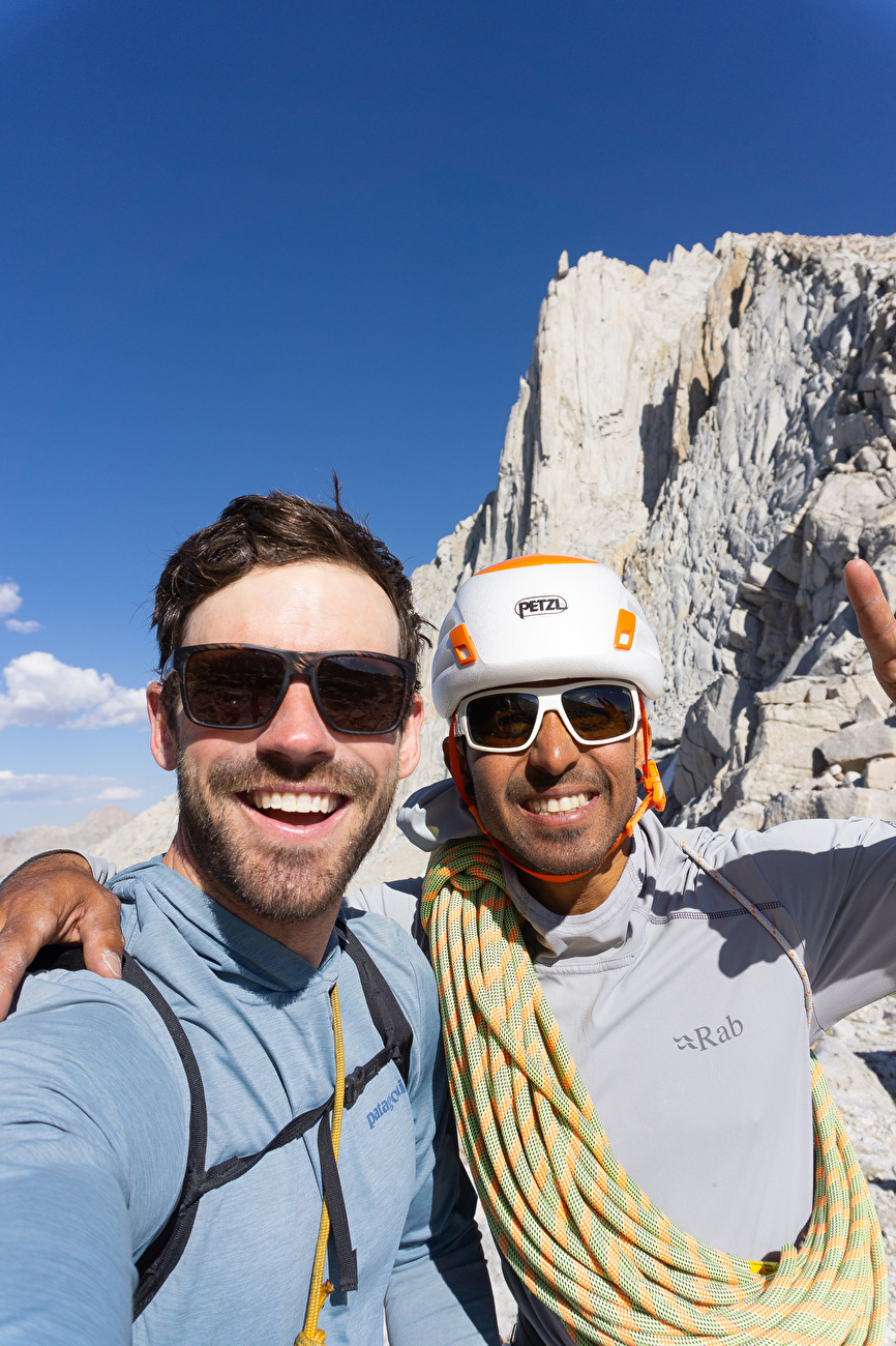Merriam Peak Sierra Nevada, USA, Japhy Dhungana, Zach Lovell