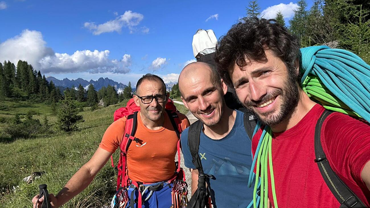 Pilastro Renato, Civetta, Dolomiti, Alessandro Baù, Nicola Tondini