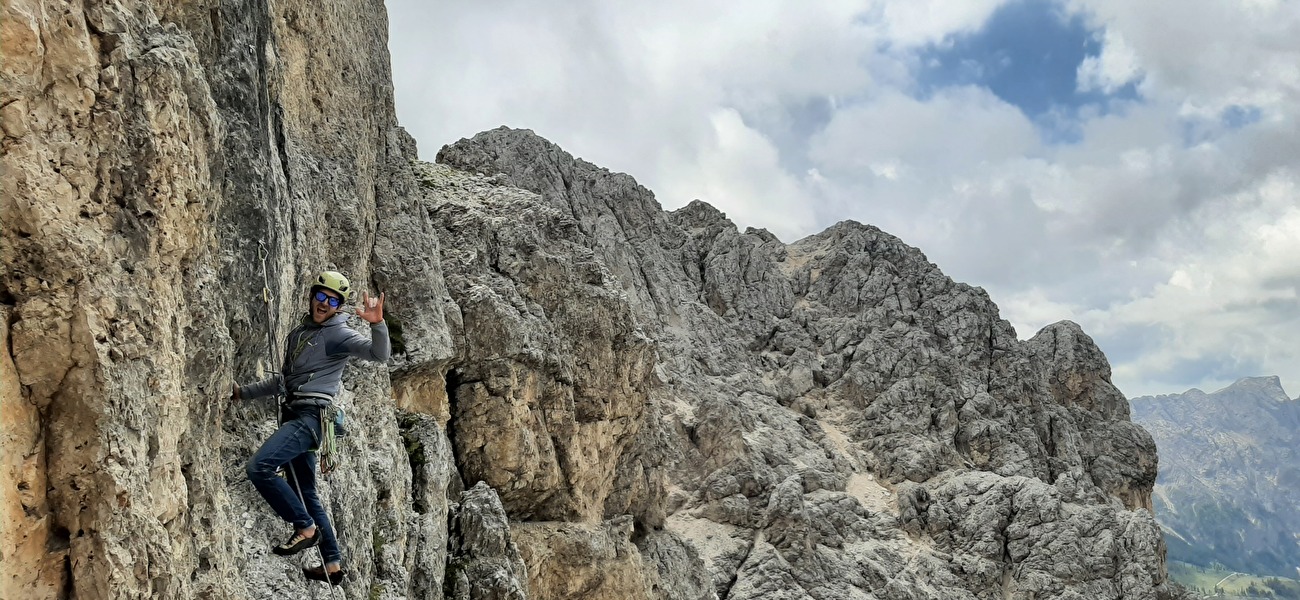 Punta Kafmann, Rosengarten, Dolomites, Gianpietro Todesco, Michele Torresani