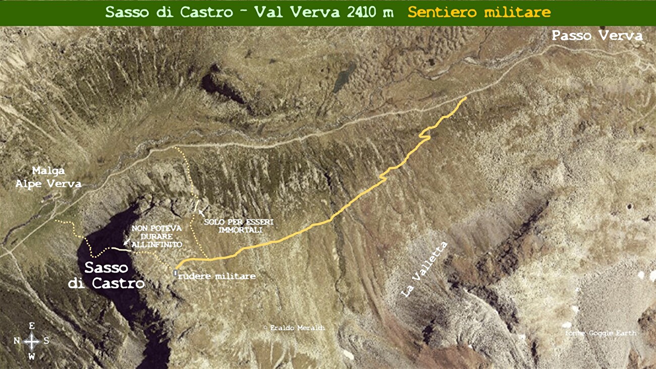 Sasso di Castro, Val Verva, Alta Valtellina, Eraldo Meraldi, Augusto Rossi