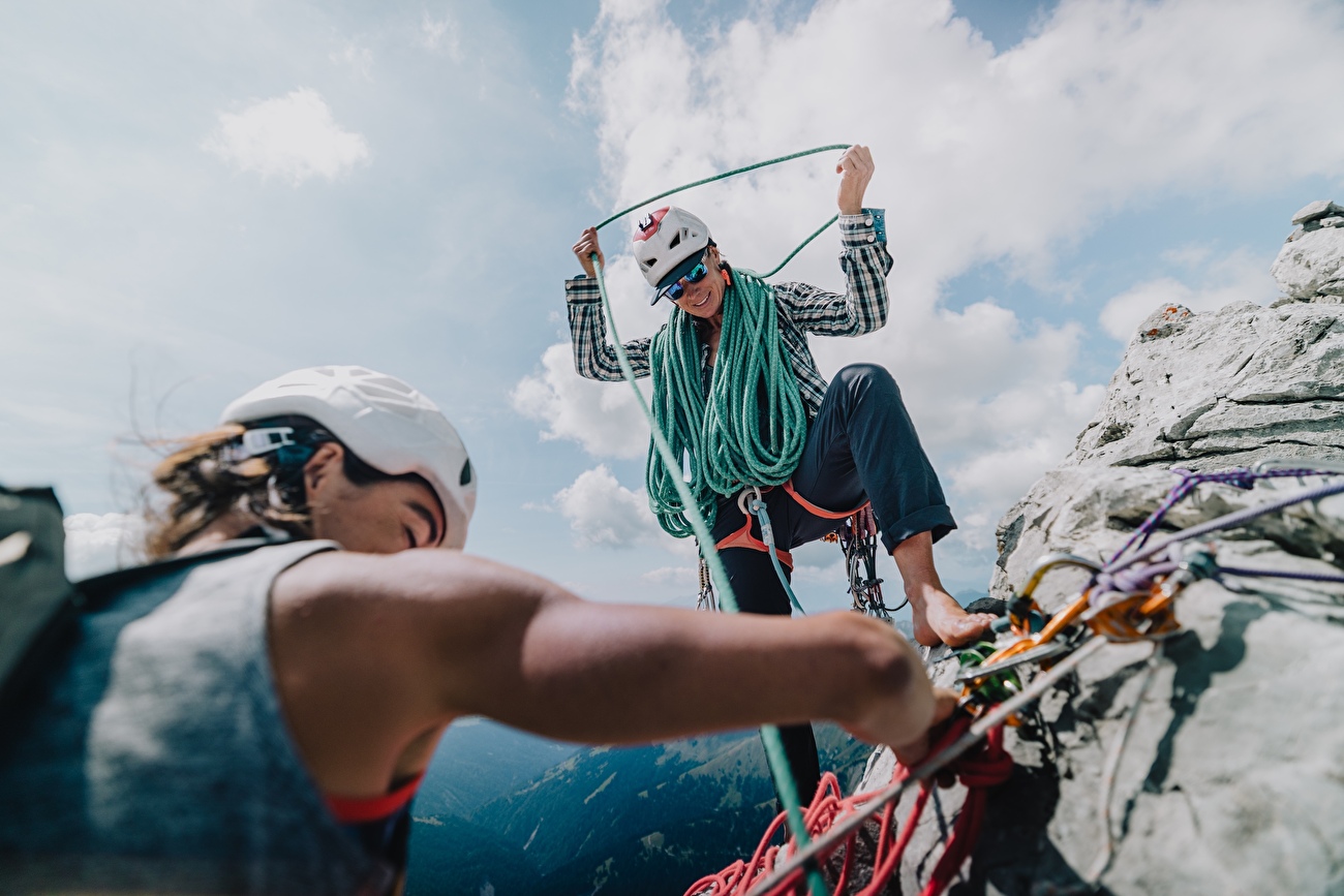Drusenfluh Rätikon, South 6, Aurélia Lanoë, Silvia Loreggian