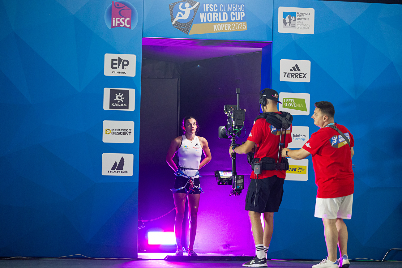 Lucka Rakovec Lead World Cup 2025 Koper