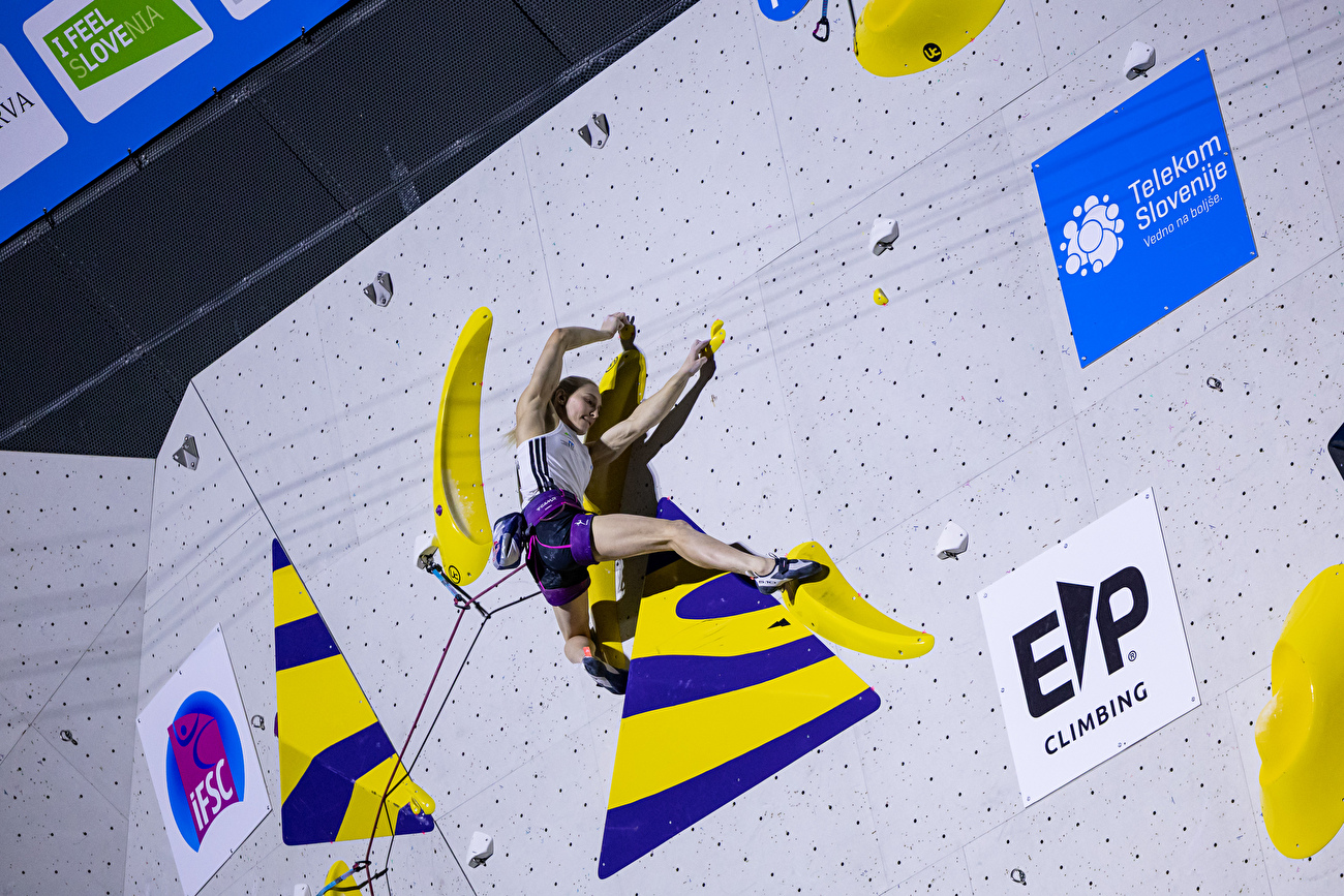 Janja Garnbret Coppa del Mondo Lead 2025 Koper