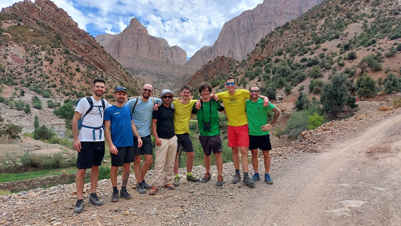 Taghia, Marocco, Jbel Tadrarate, Andrea Marchi, Marco Lacchini